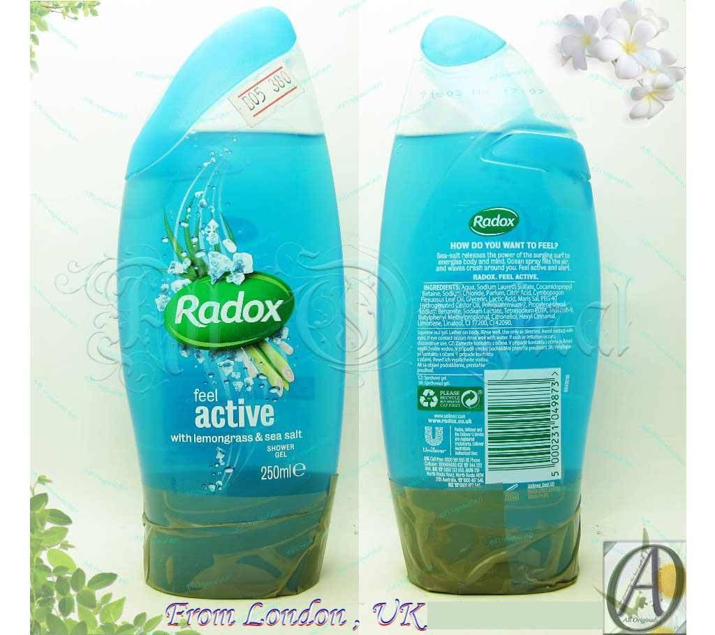 Radox Feel Active Shower Gel 250ml (UK)