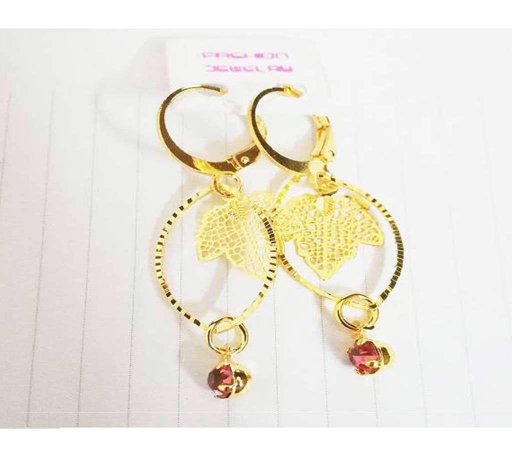 Golden Ear Ring