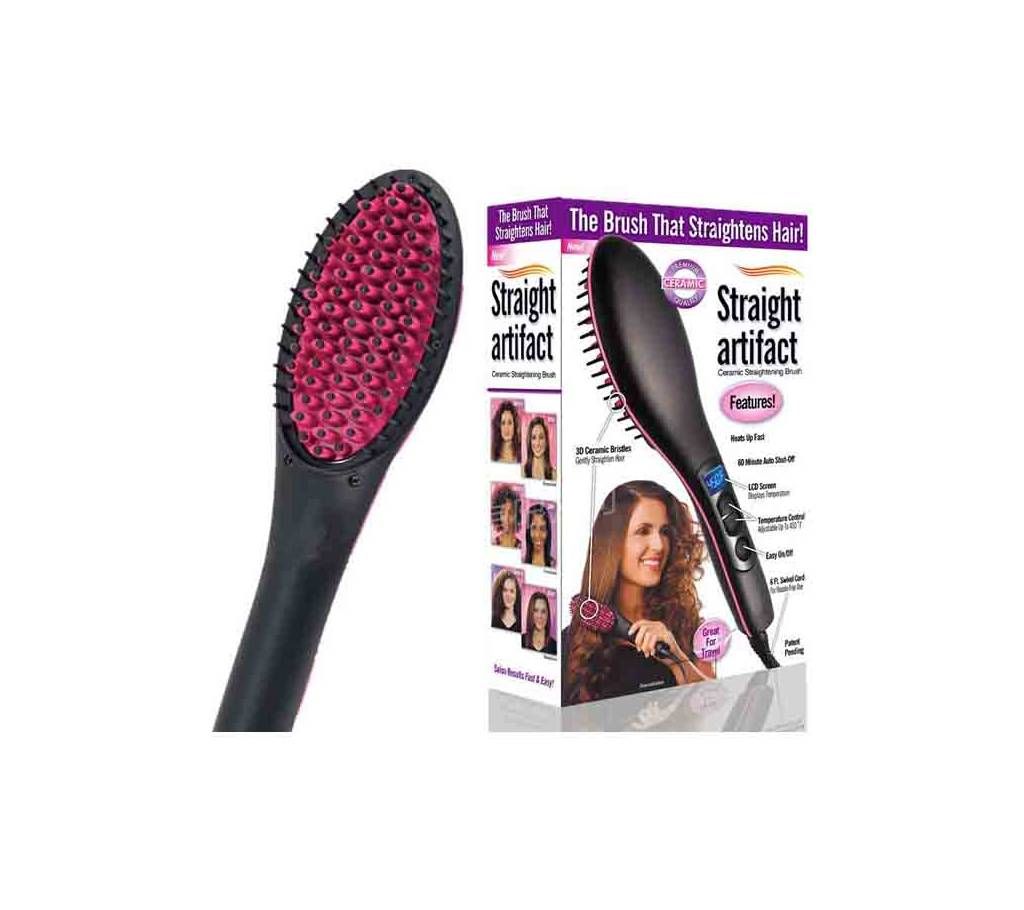 Comb Ceramic Hair Straightening Brush