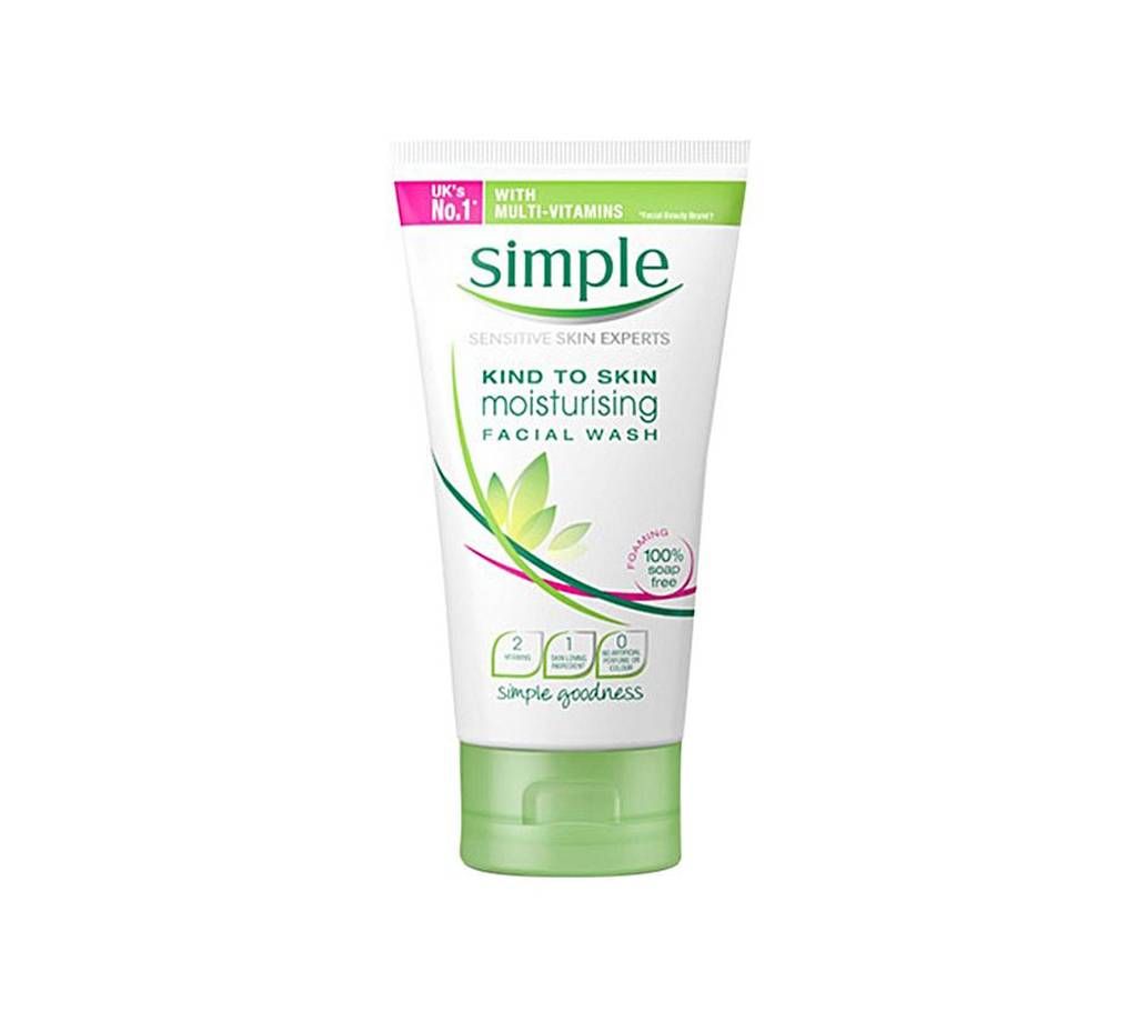 Simple Kind to Skin Moisturising Facial Wash UK