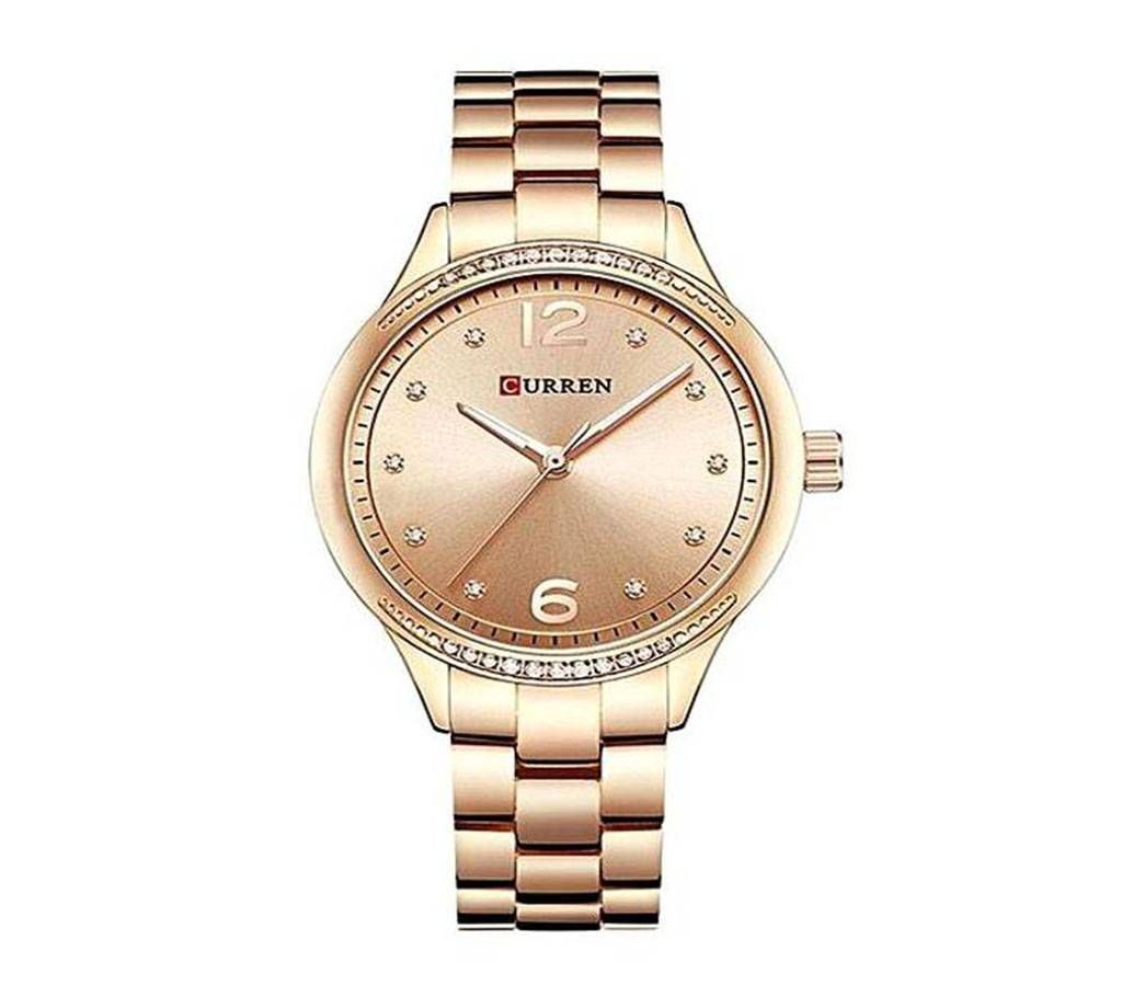 CURREN 9003 - Rose Gold Stainless Steel Analogue Watch