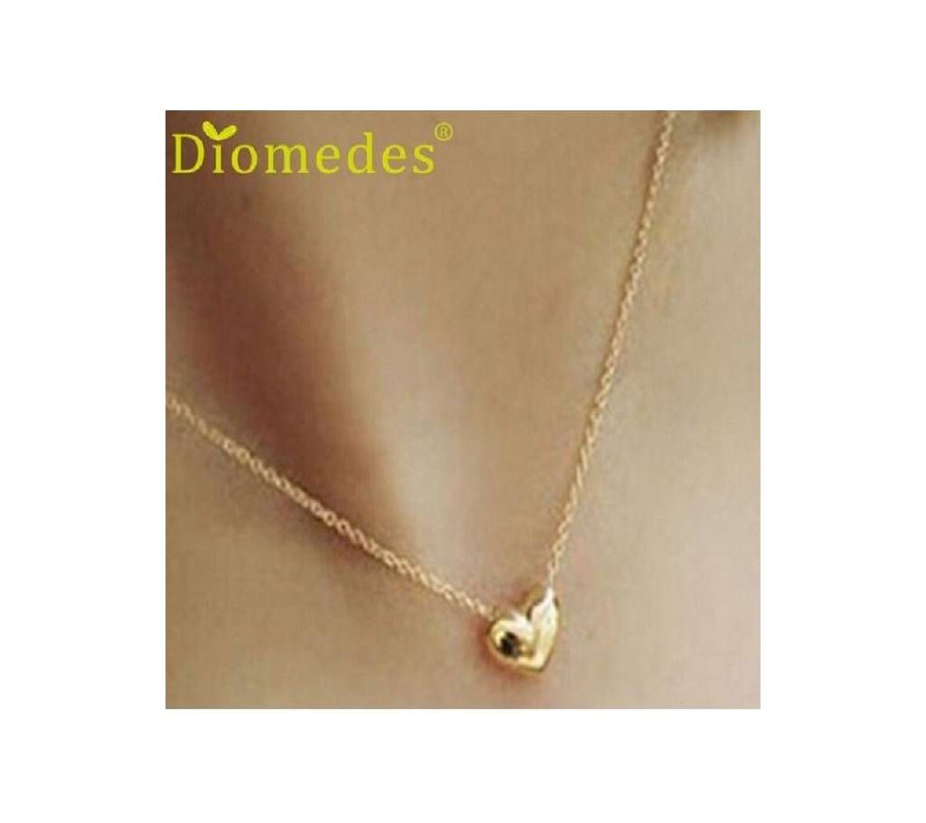 Necklaces Gussy Life wholesale Fashion Women Gold Heart Statement Chain Pendant Necklace Jewelry Colar pingente