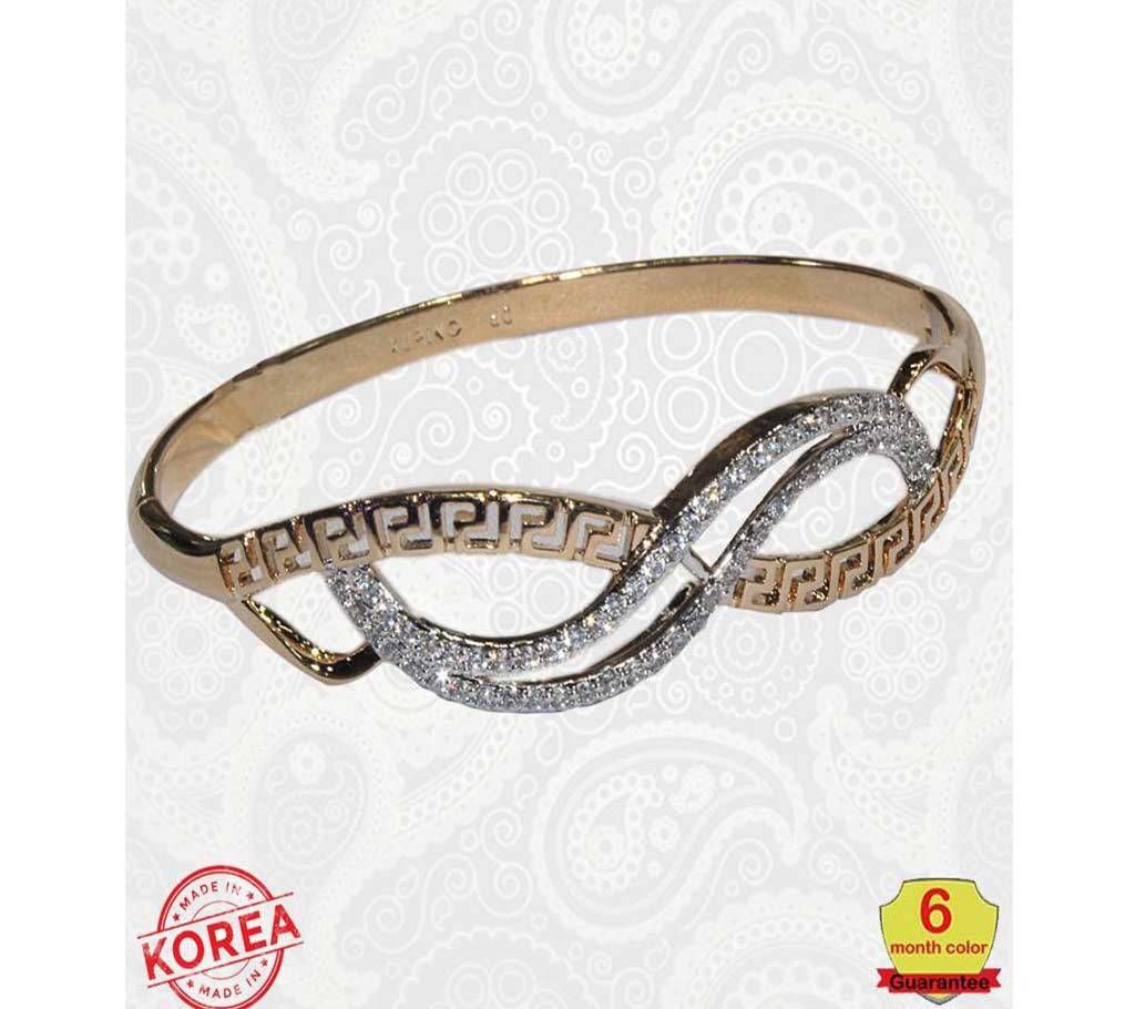 Gold Plated Stone Setting Ladies Bracelet 15
