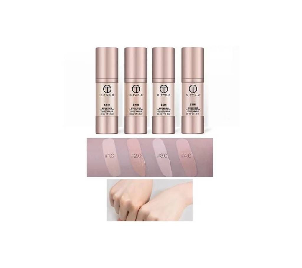 O.TWO.O Liquid Foundation Face Makeup Base Face Cream 30ml 