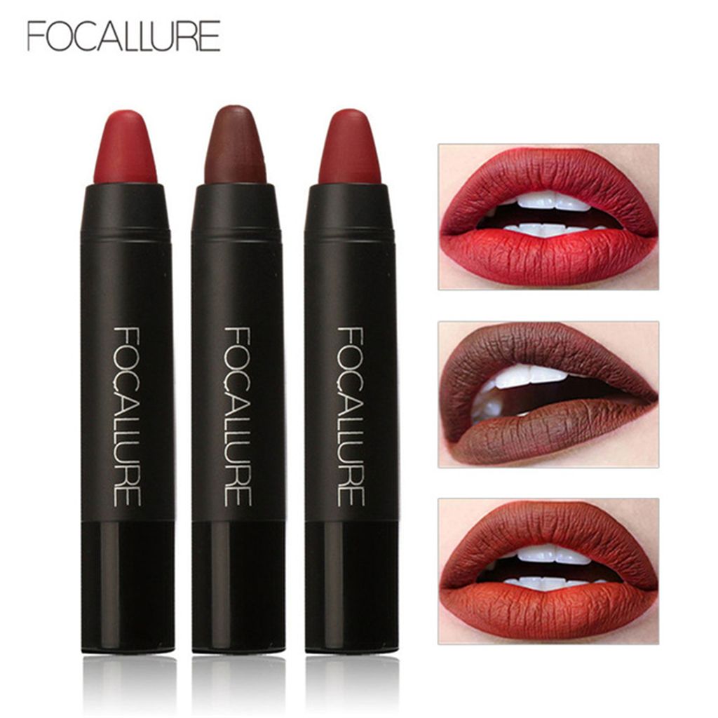Focallure Matte Lipstick - 3 Piece (USA)