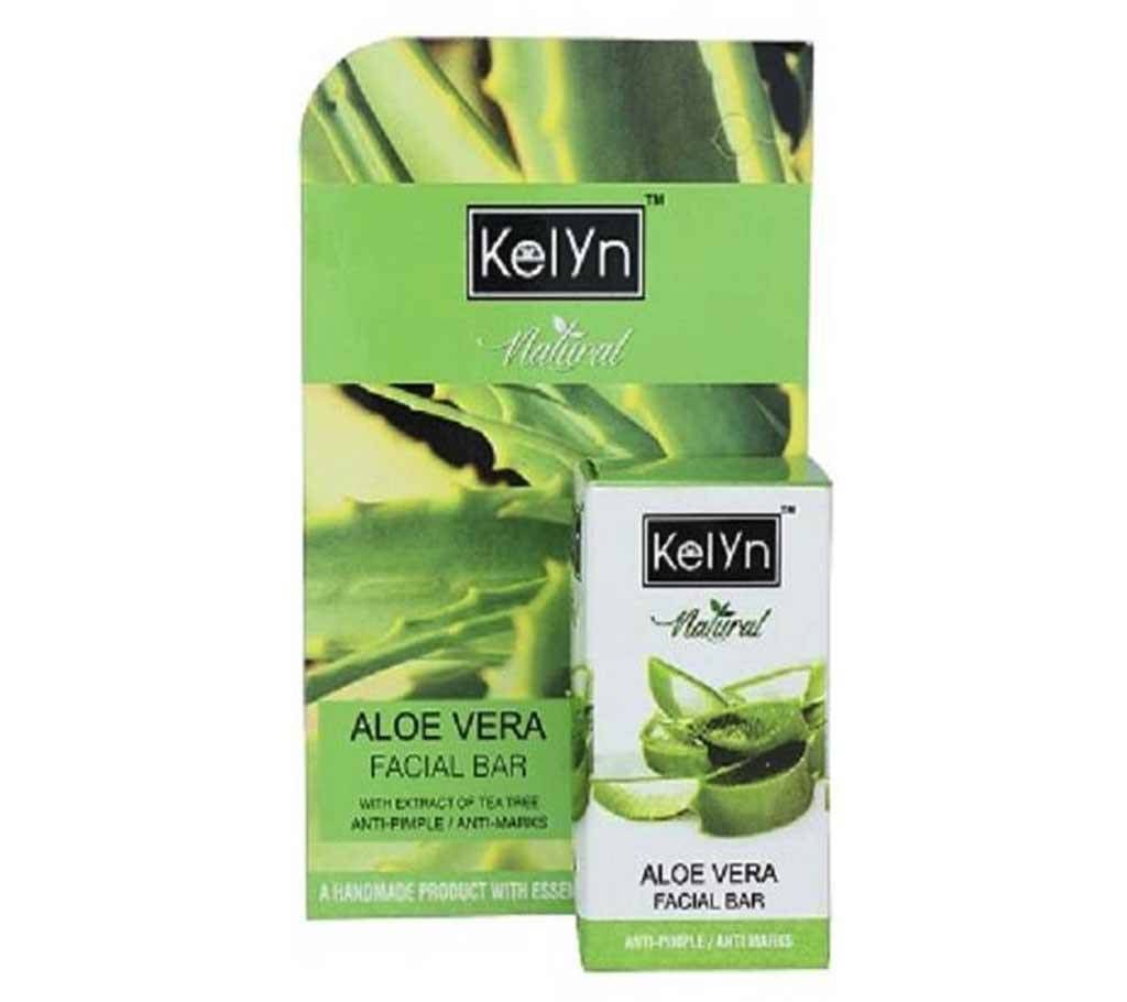 Kelyn Natural Facial Bar Aloe Vera 25g India