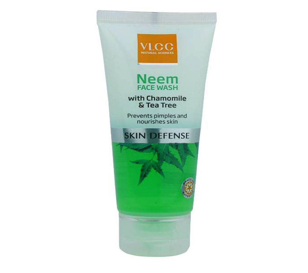 VLCC Neem Face Wash with Chamomile and Tea Tree -50ml India