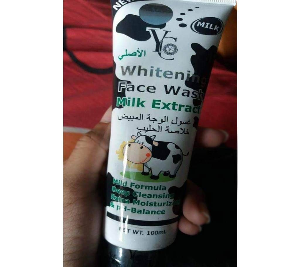 yC Whitening Face wash 100ml - Thailand
