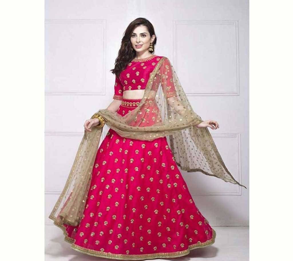 Embroidery Georgette Lehenga