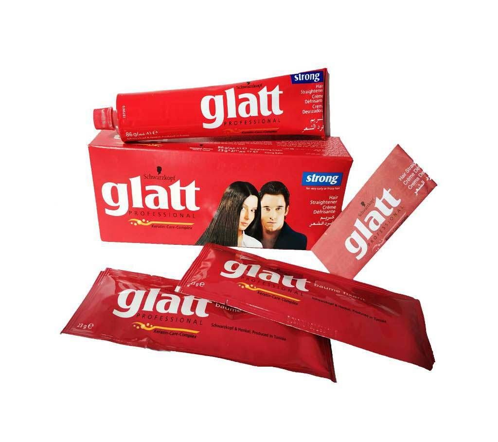 Glatt Professional Hair Straightener Cream - 132g