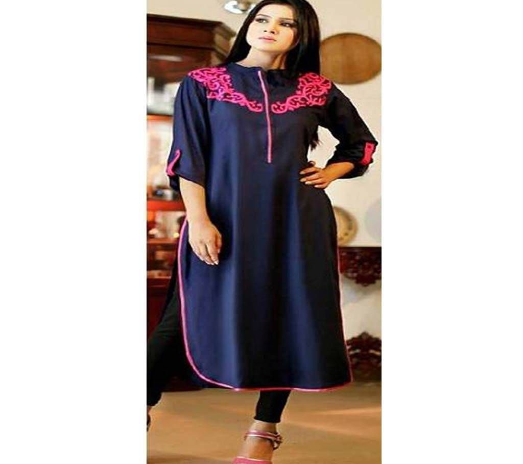 Unstitched block printed Rajdhani voyel cotton Salwar Kameez St block-805 Copy
