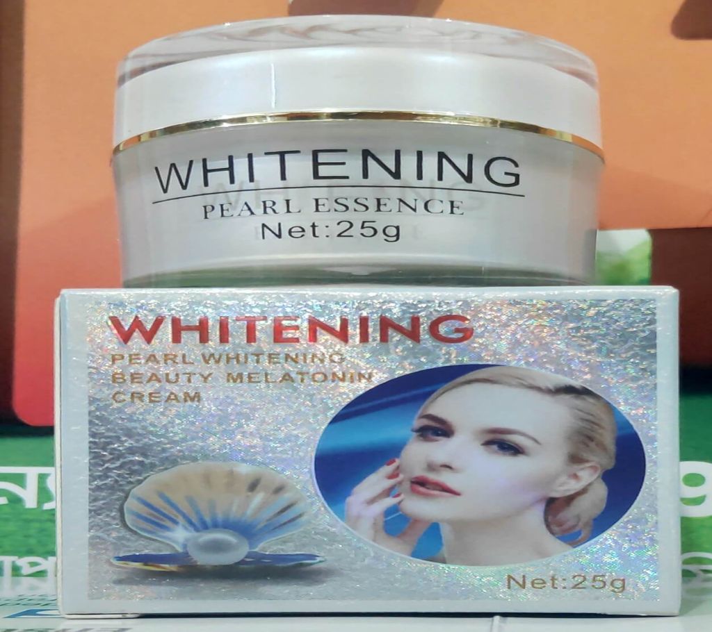Pearl whitening beauty melatonin cream