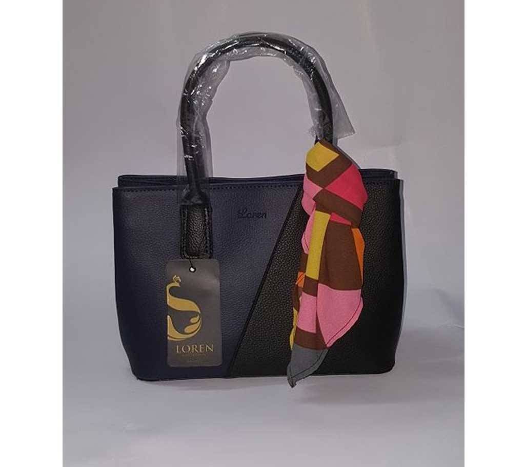 Ladies Mulberry Hand Bag - Navy