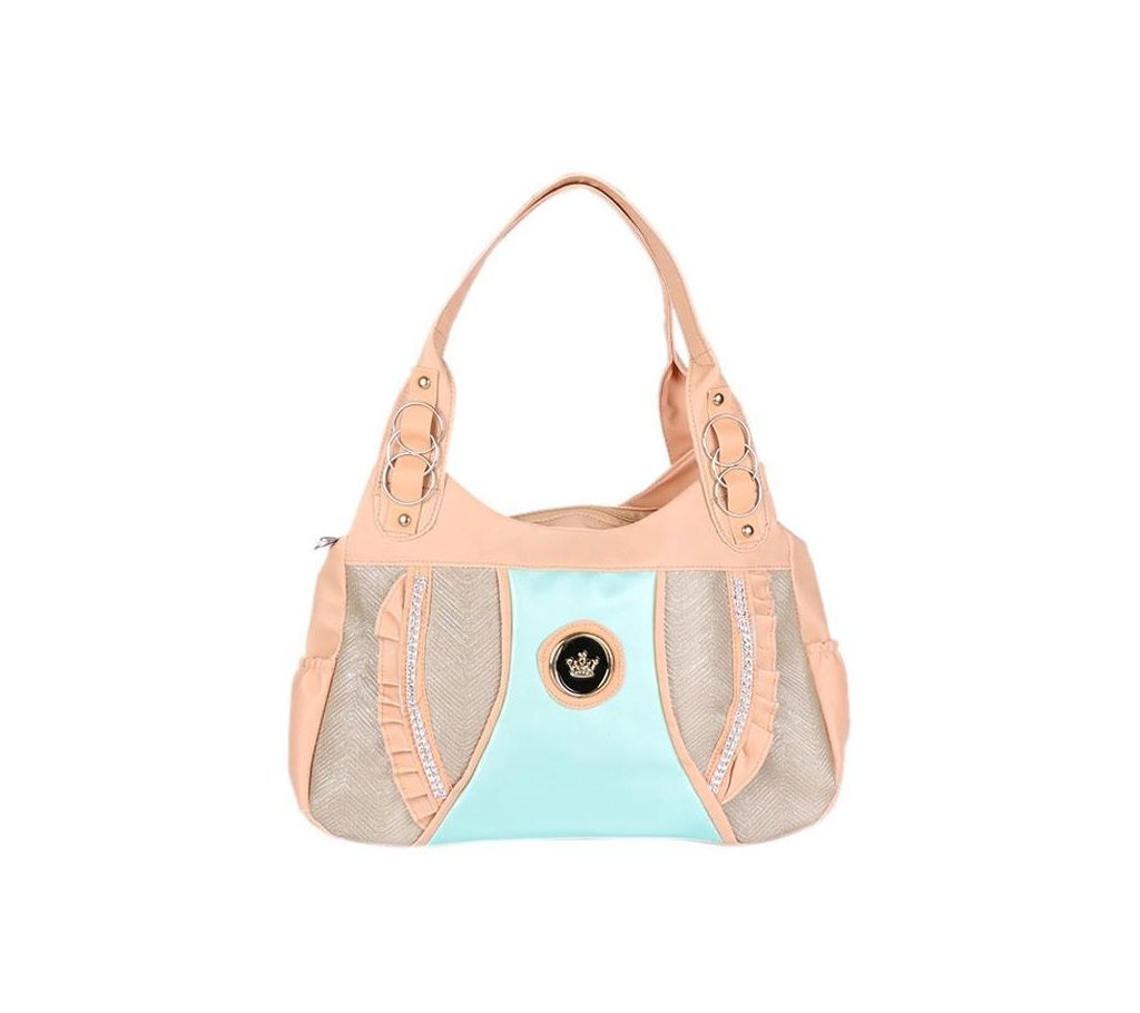Sandy Brown Artificial Leather Shoulder Bag For Women