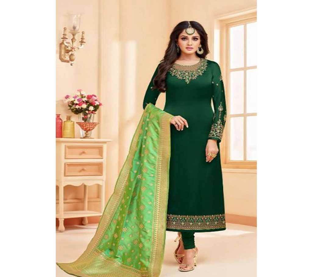 Unstitched Gorgeous Embroidery Georgette Replica Salowar Kamiz -  ZSR 10283