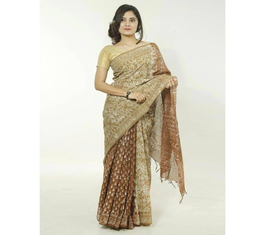 Vegetable Dye Handloom Cotton Saree