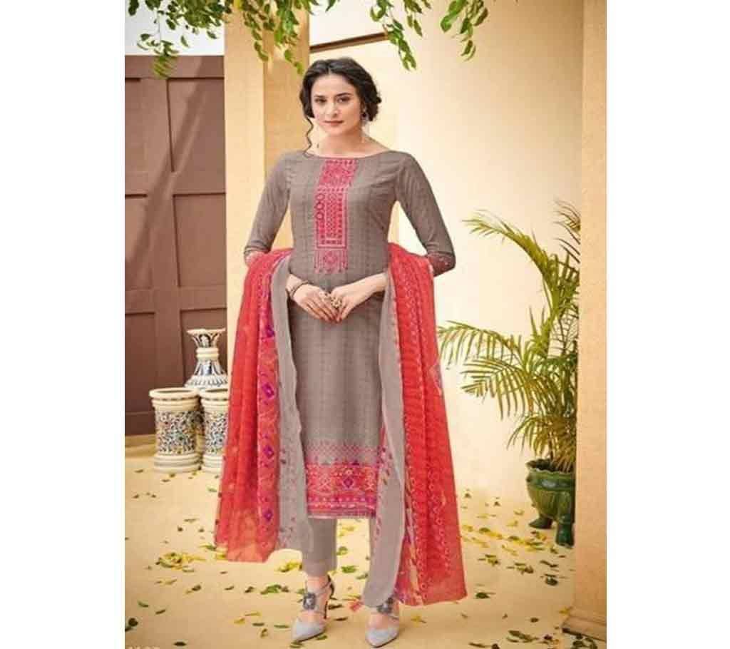 INAARA with Designer Embroidery Karachi Suits - 1102 - NON