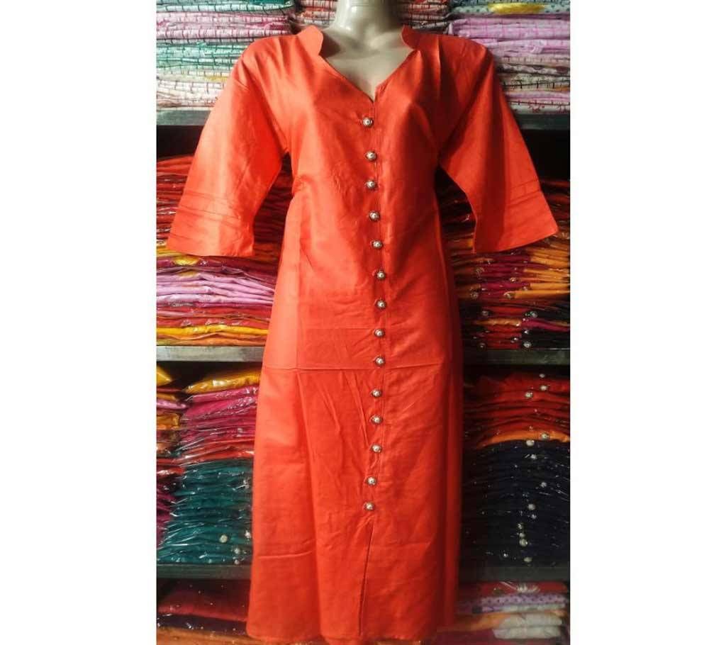 Stitched Linen Single Piece 