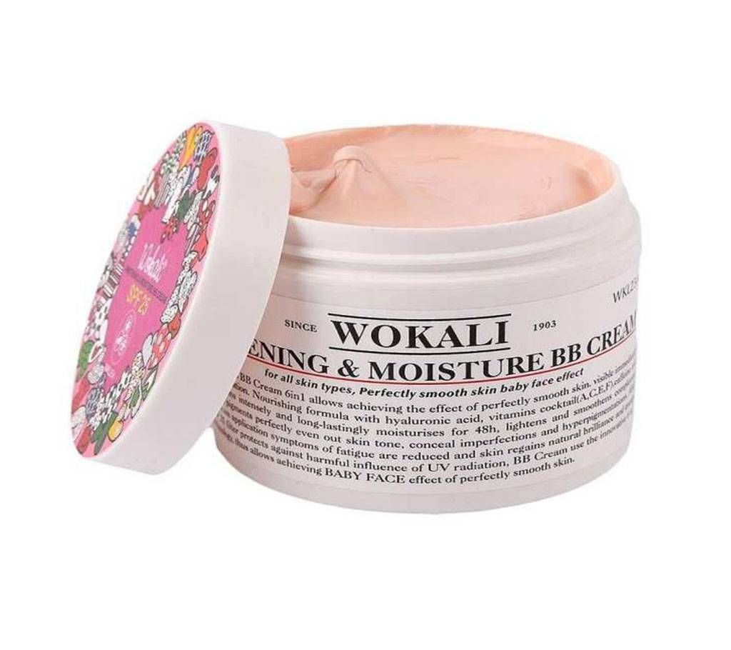 Wokali Whitening & Moisturizing BB Cream - 115GM (China)