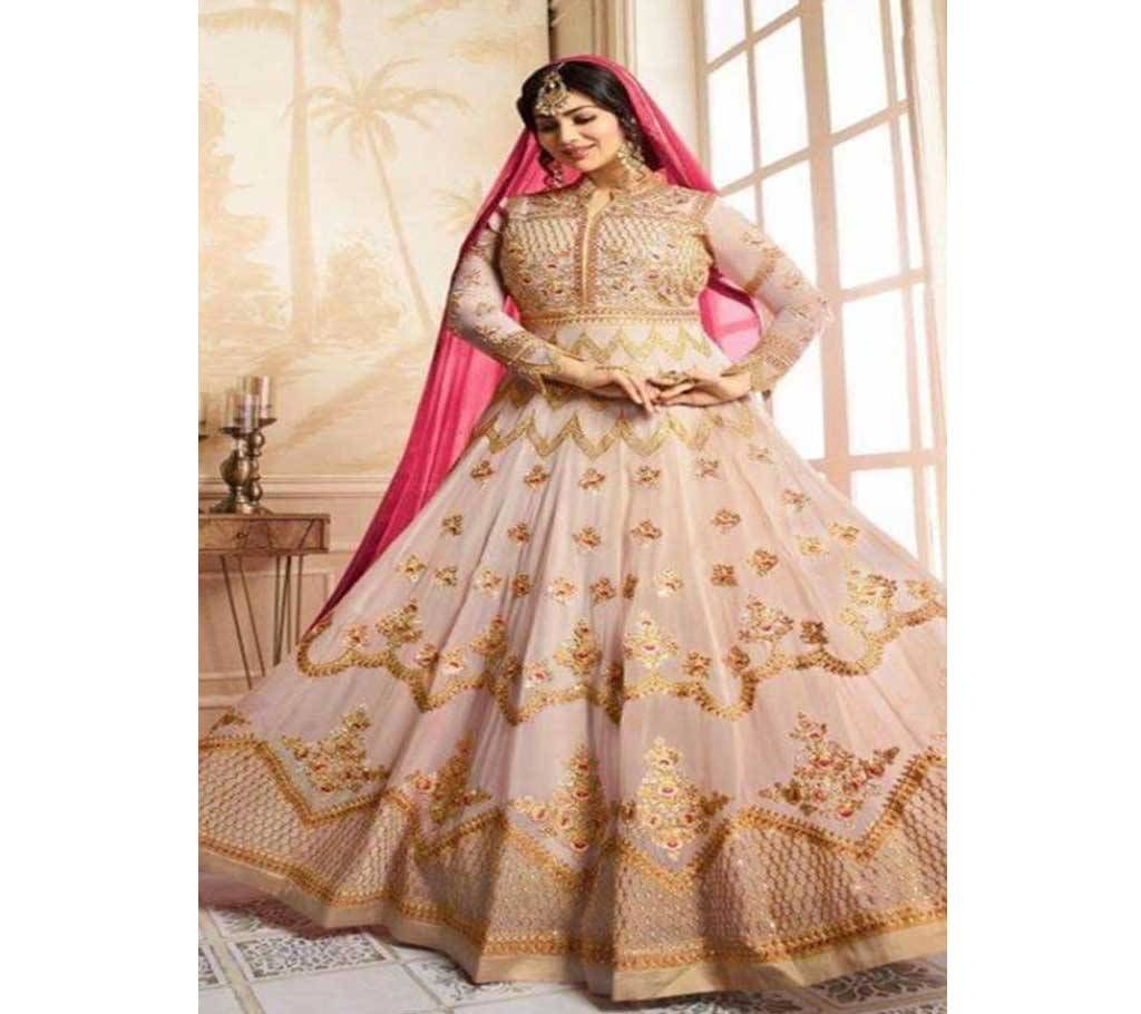 Unstitched Stitched Indian Georgette Embroidered Salwar Kameez Suite (Copy)