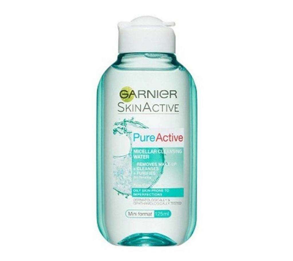GARNIER Pure Active MICELLER WATER-125ml-UK 