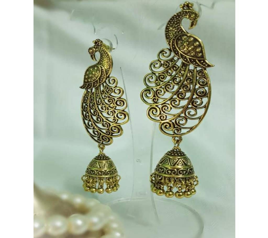 Peacock Antic Earring