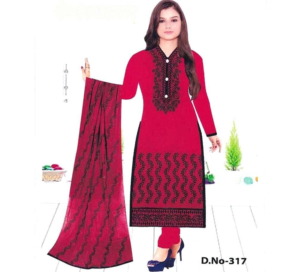 Unstiched Salowar Kamiz AC cotton cloth