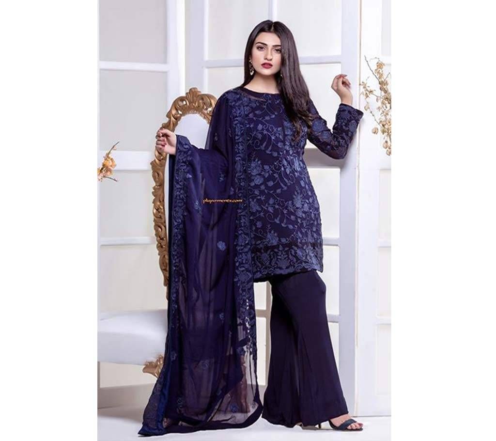 Unstitched Pakistani Georgette 3Pcs