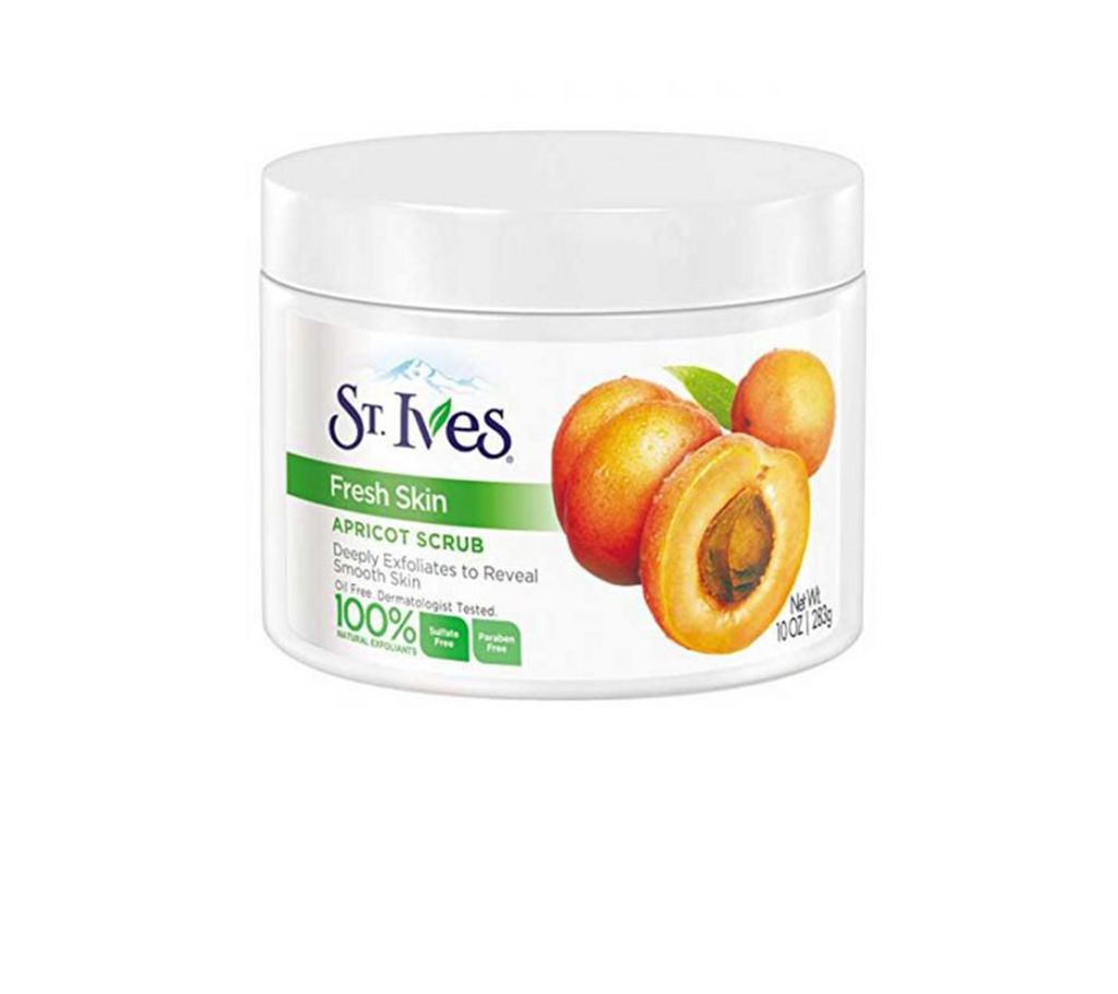 St. Ives Fresh Skin Face Apricot Scrub 283 gram 