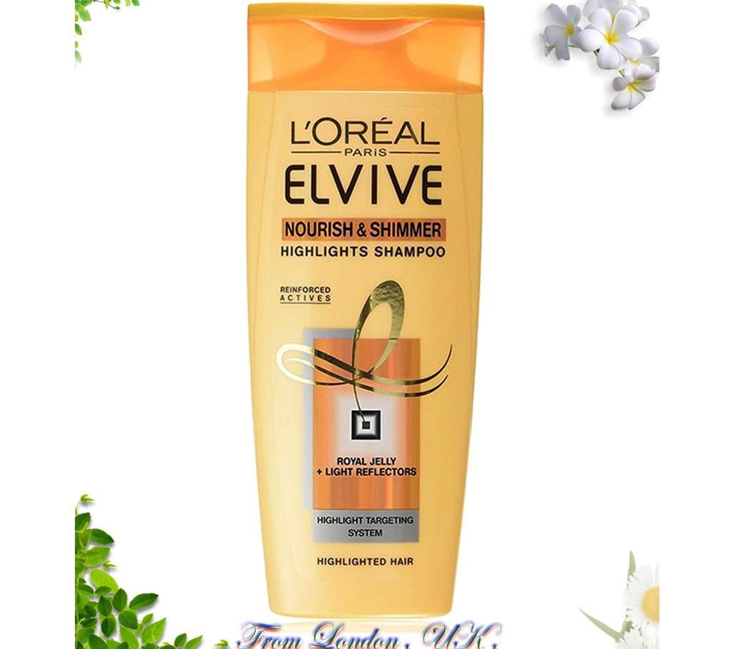Loreal Nourish & Shimmer Shampoo 400ml (France)