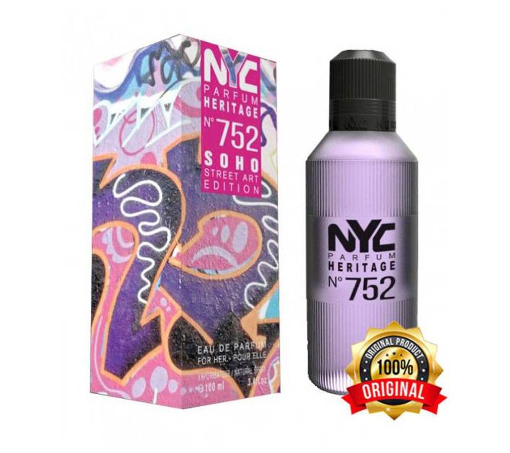 NYC (Made in USA) SOHO ST Art EDP No-752 for WOMEN
