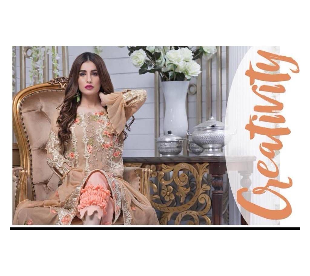 Un-Stitched Pakistani Motis Fashion  Collection