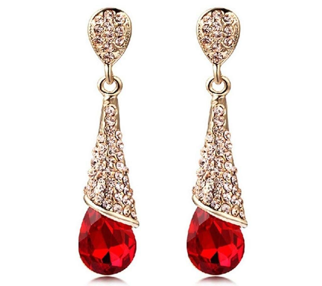 Chia Fashion Long drop Party wear Earrings (by Pink Point - CHIA53)