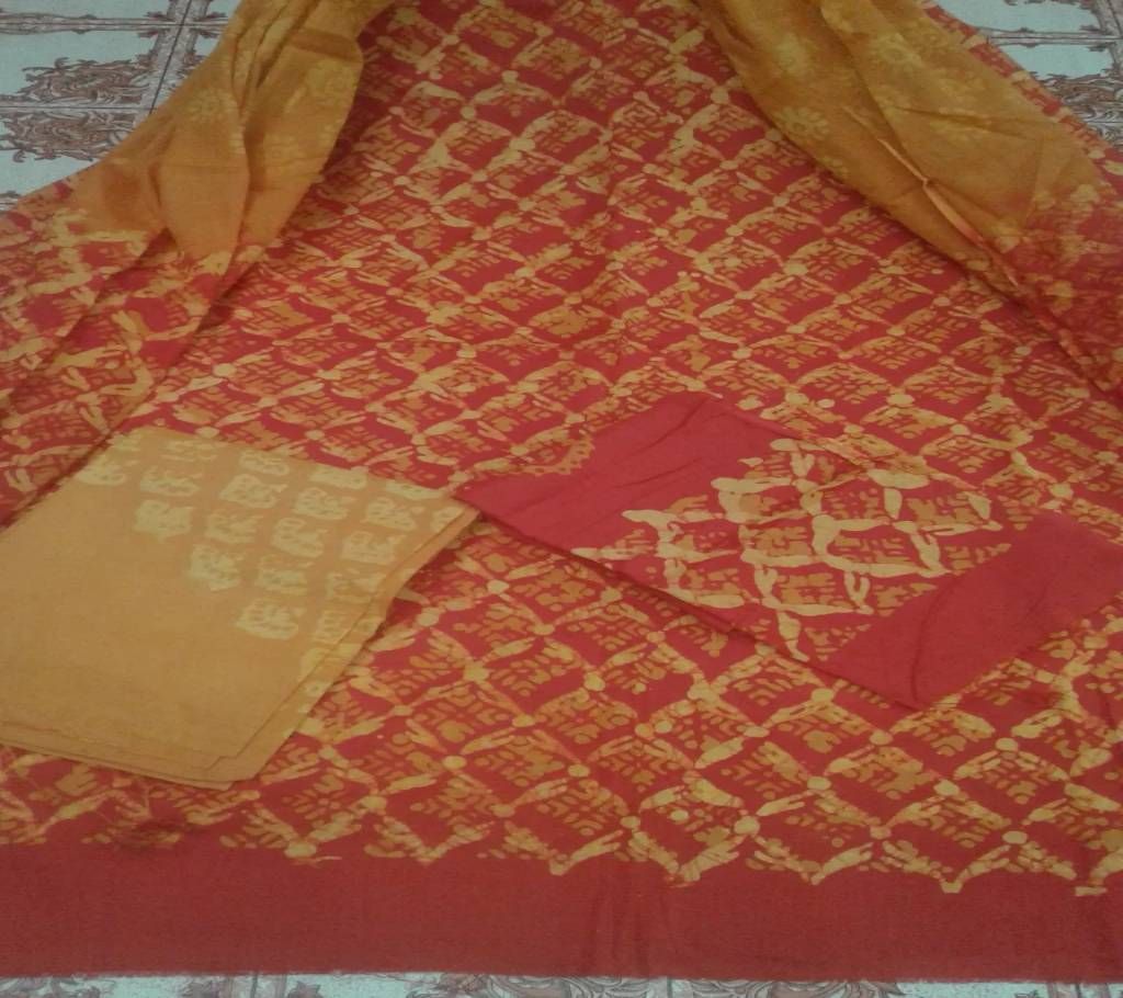 Unstitched Primium Block Design 3Pc