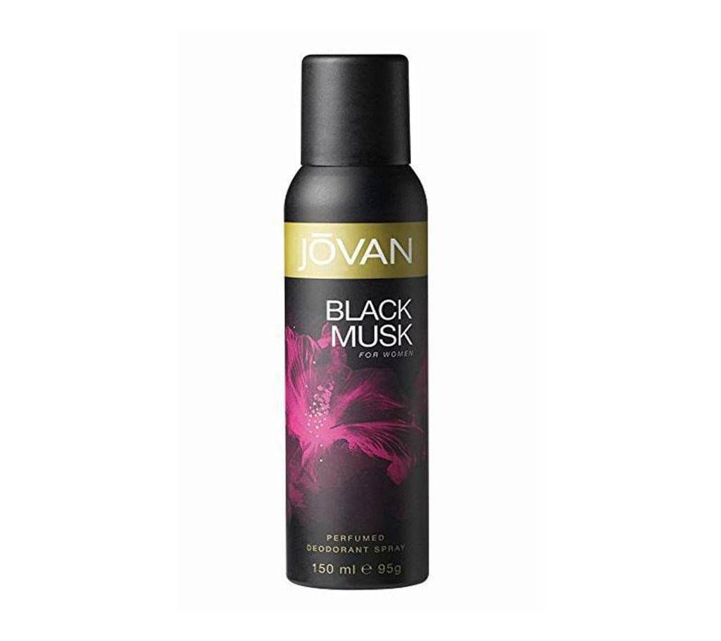 Jovan Black Musk Body Spray (UAE) - 150ml