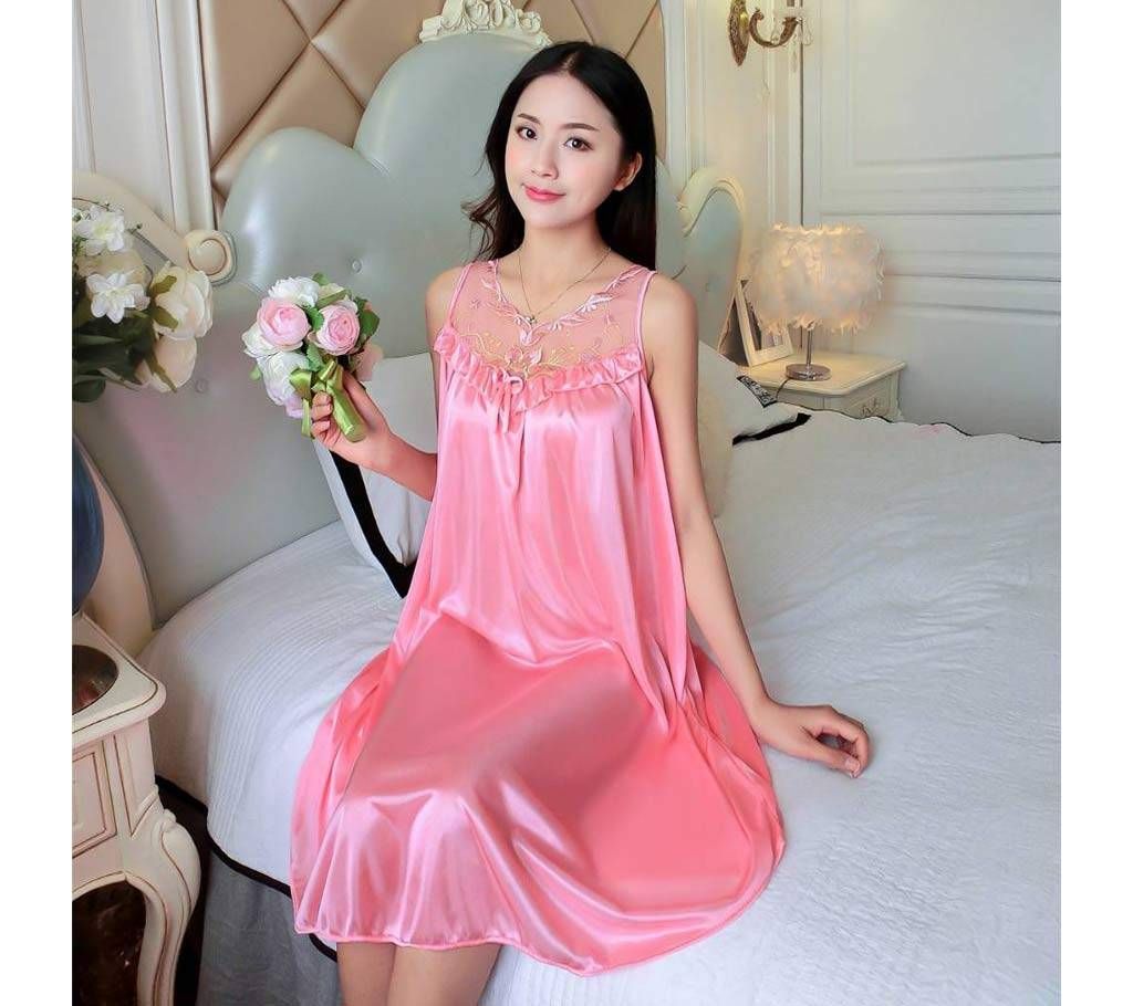 Pink Cotton Nightwear for Women