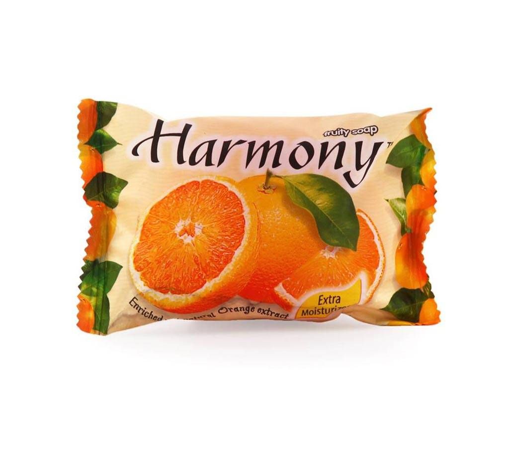 HARMONY NATURAL FRUITY SOAP WITH ORANGE EXTRACT (75g) Indonesia