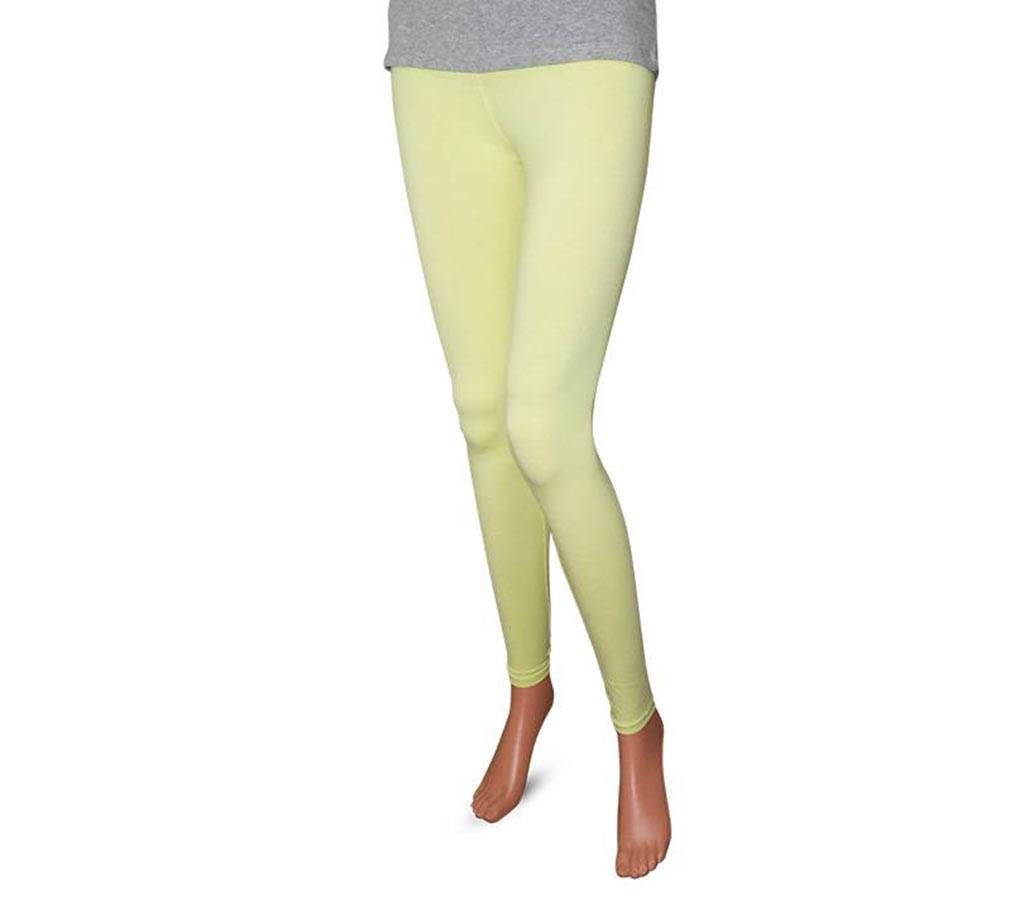 Ladies Leggings -Light Lemon