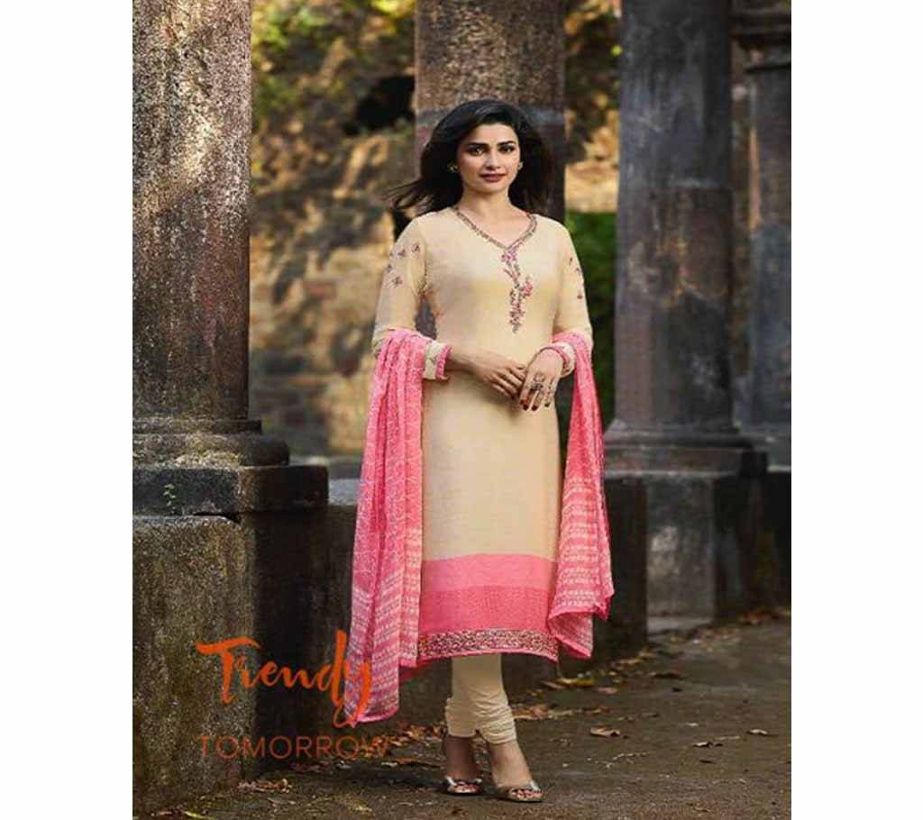 Vinay Fashion Silkina Royal Crape Three Piece - Original  