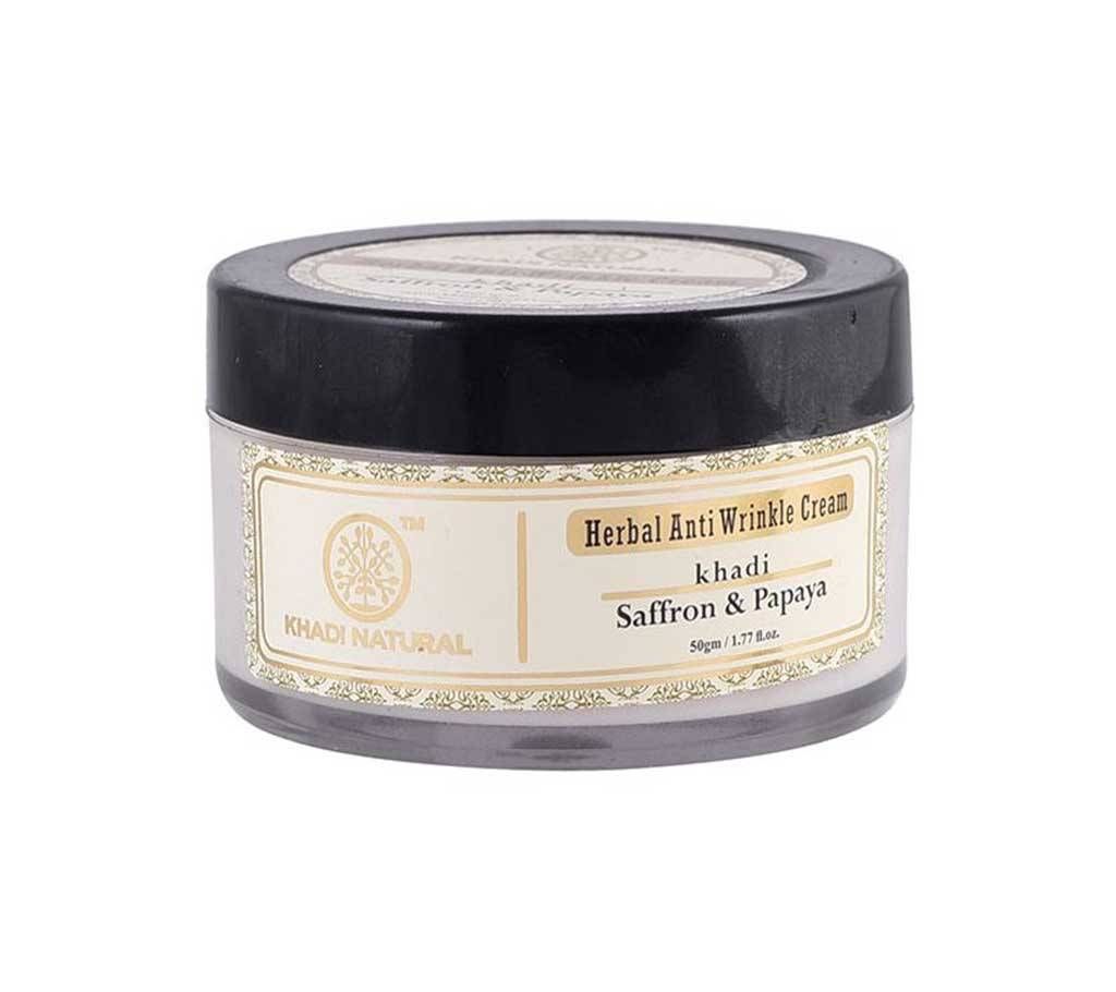 khadi herbal Anti Wrinkel cream - INDIA 