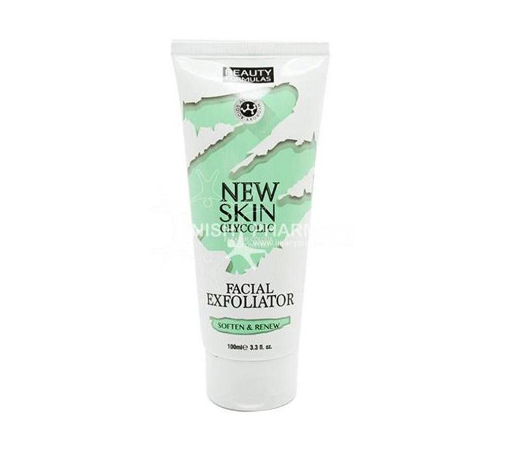 Beauty Formulas Glycolic Facial Exfoliator 100ml - UK 