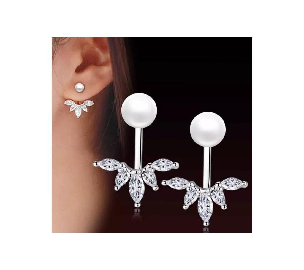 cubic zirconia stud earring
