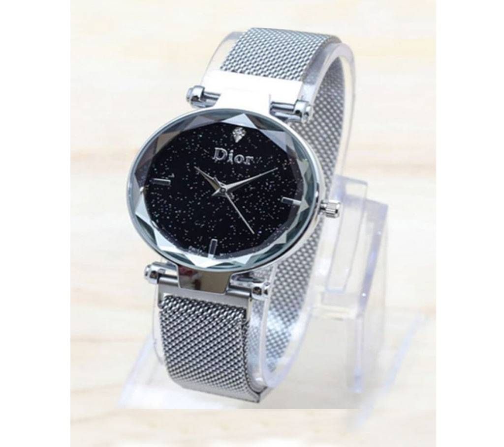 Magnet Watch for Ladies (Silver)