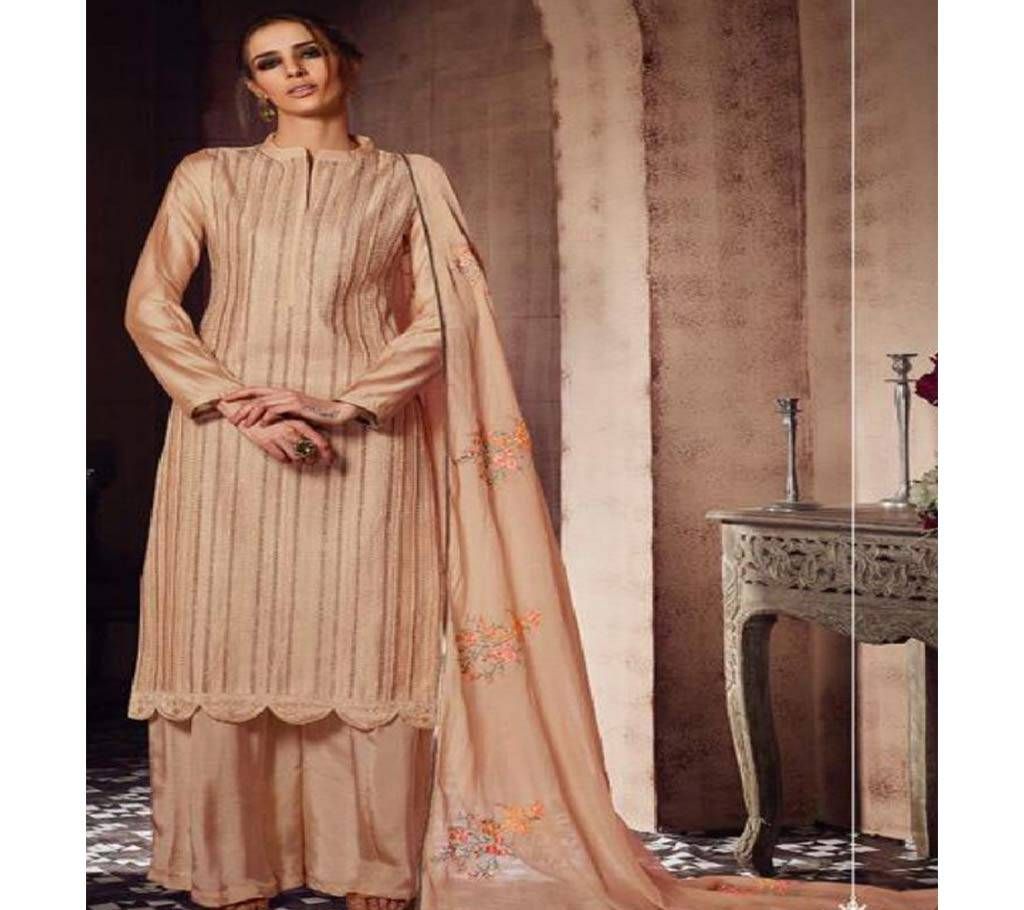 Sajjan Rosie Unstitched Cotton Three Piece (Copy)