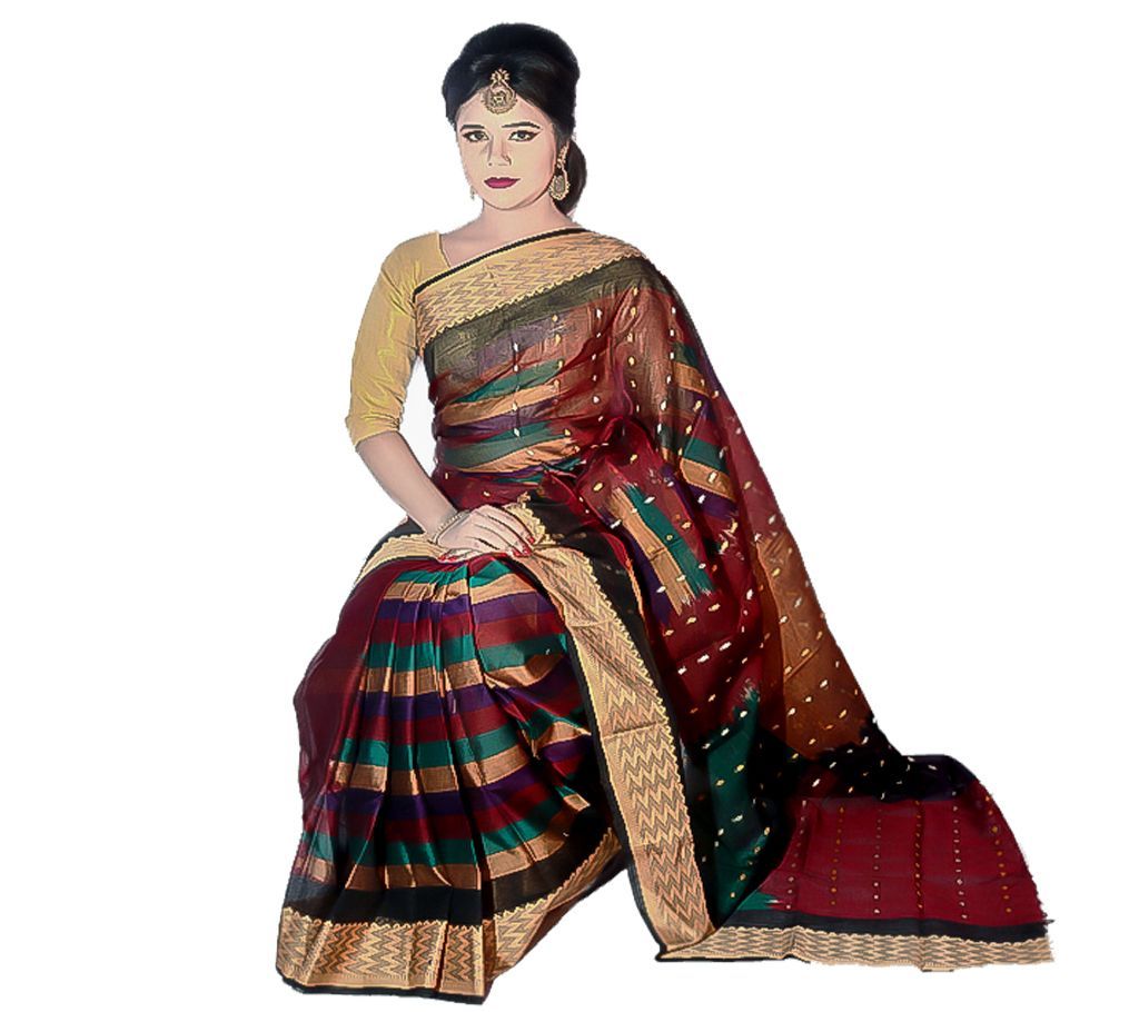 Gash Jamdani Saree