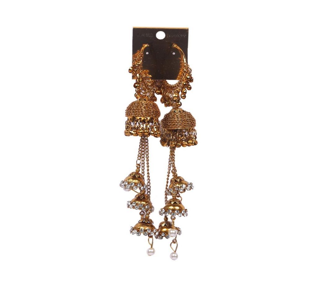 Jhumka Long Ear Ring
