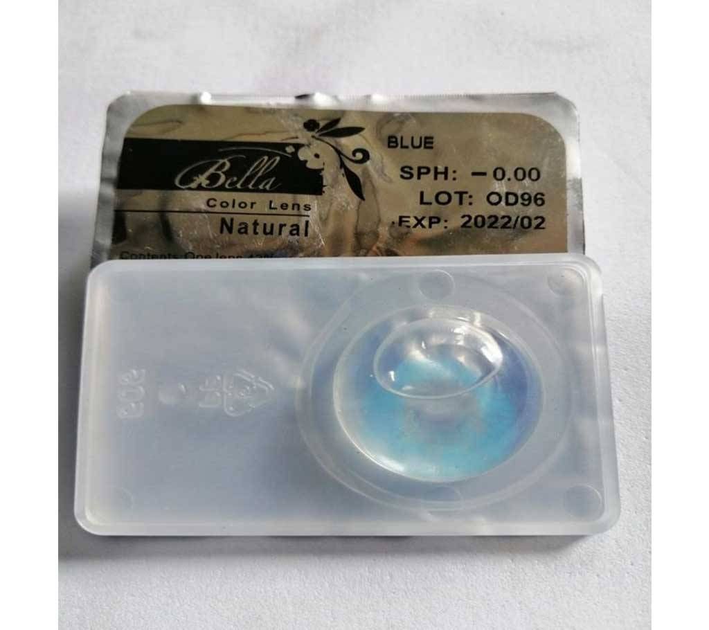 bella contact lens  - natural blue