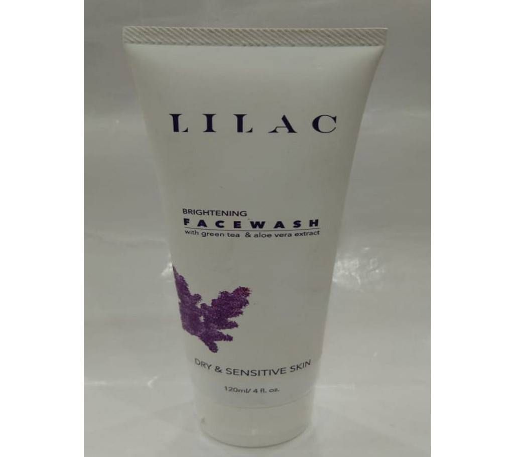 LILAC Brightening Face Wash Dry And Sensitive Skin 120 ml  india