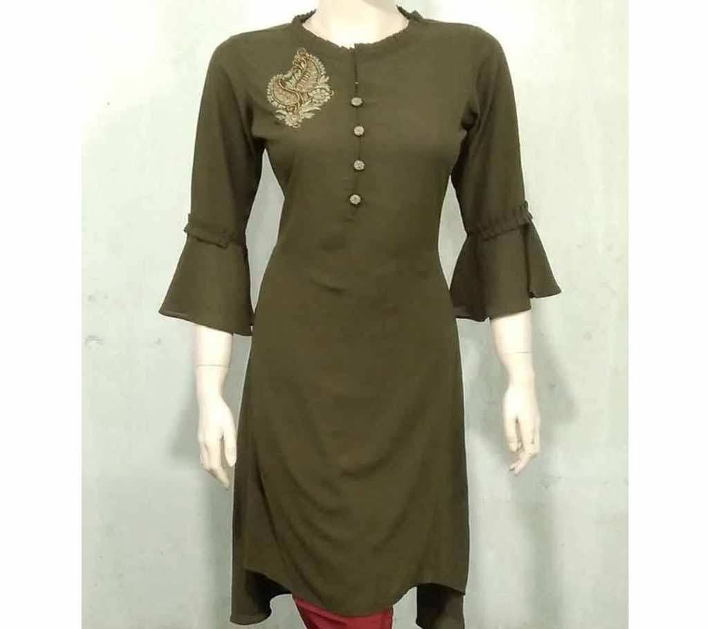 Readymade Diamond Georgette Tops For Women