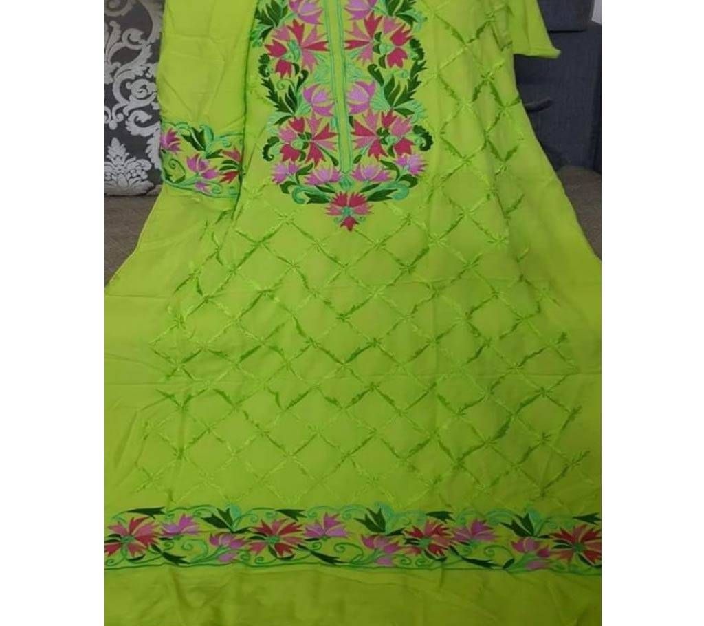 3 piece georgette salwar kameez (unstiched)